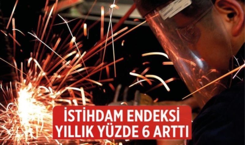 Sanayi sektöründe artış yüzde 8,7 oldu