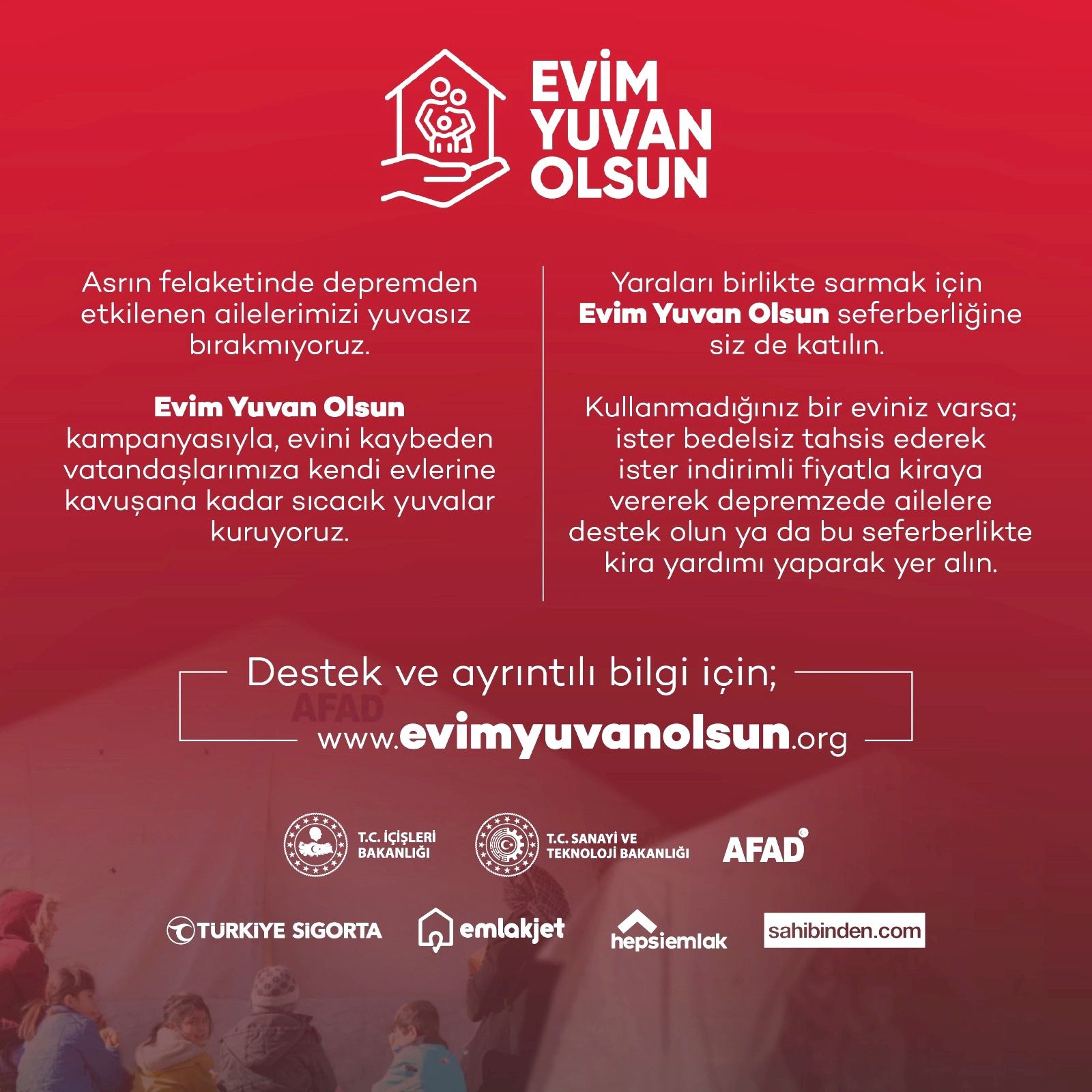 EVİM YUVAN OLSUN 