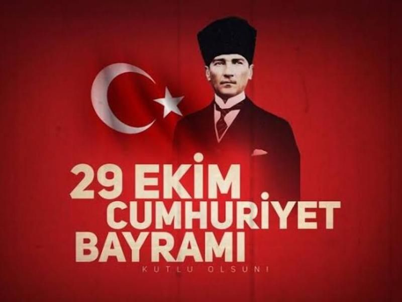 Cumhuriyetimiz kutlu olsun